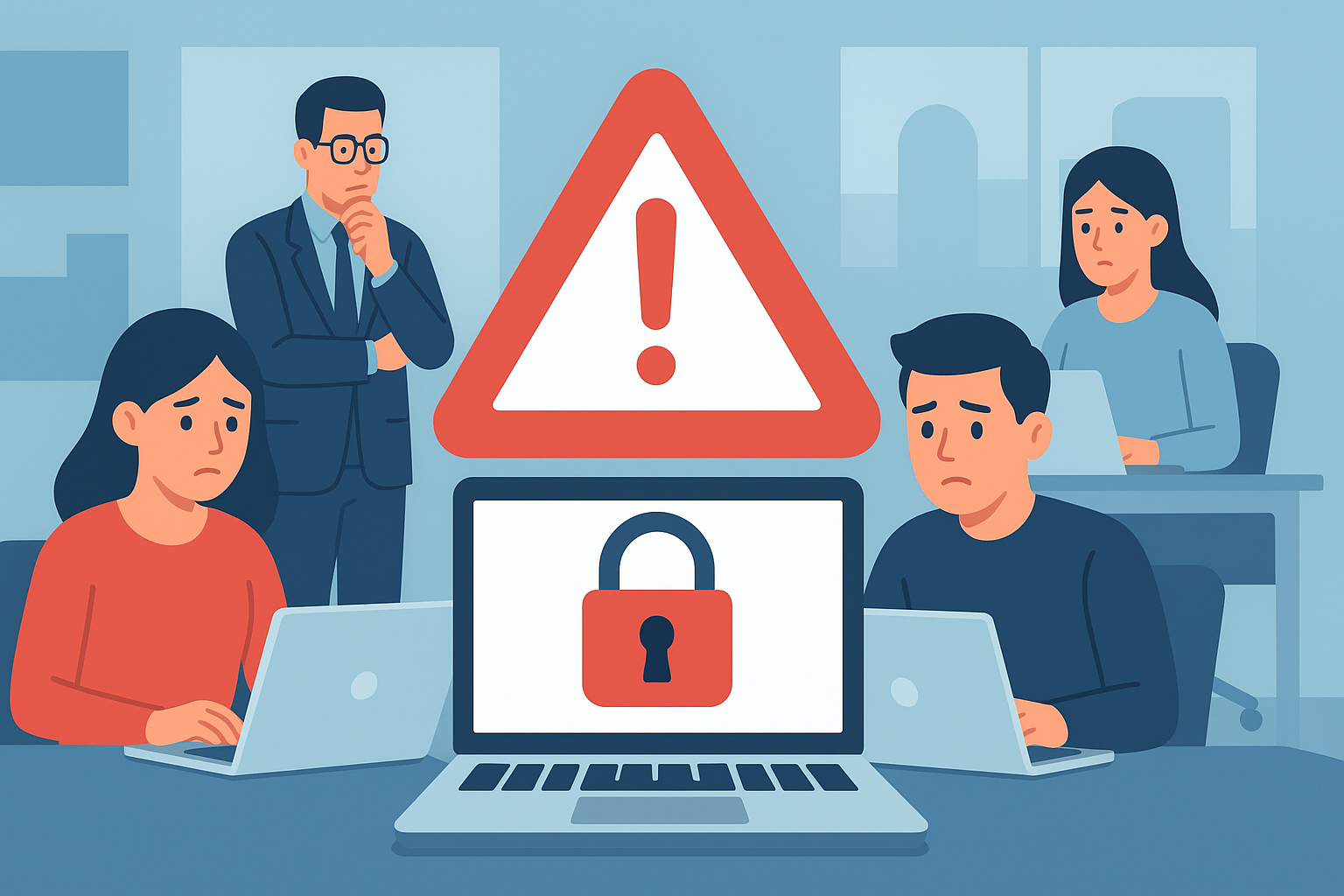 Überschätzte Cyberabwehr Beschäftigten fehlt oft ein klares Bild der Gefahrenlage Cyberabwehr