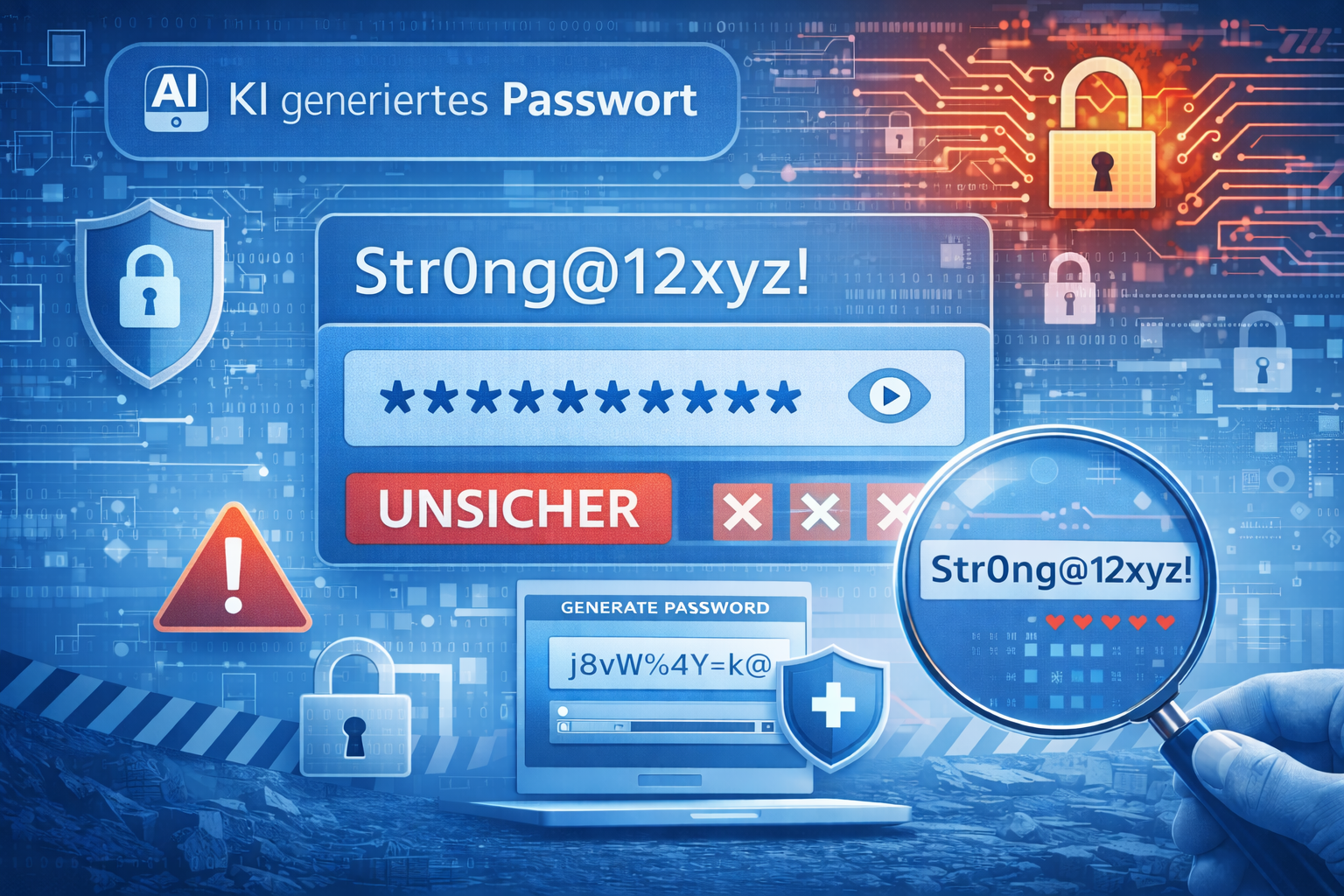 KI-generierte Passwörte